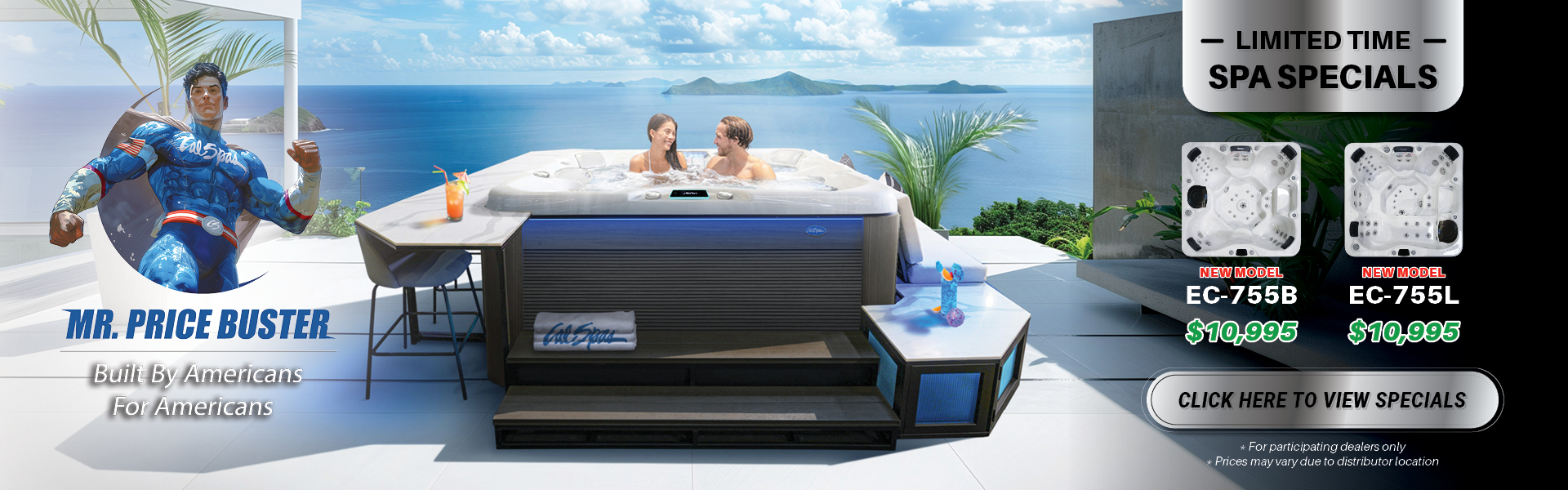 Calspas hot tub being used in a family setting - Deerfield Beach